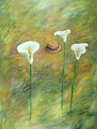 Connolly's Hat with Easter Lillies