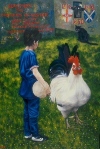 Once an Orangie, On Looking at a Large Rooster, Wished he was Sammy Pavis