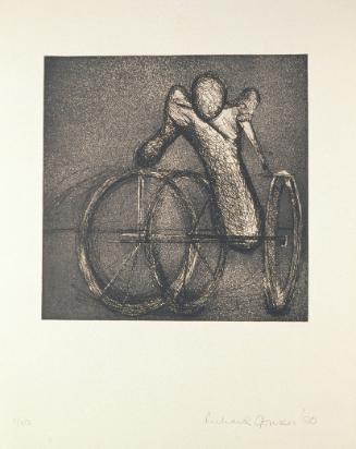Untitled 1/40 (figure with tricycle)