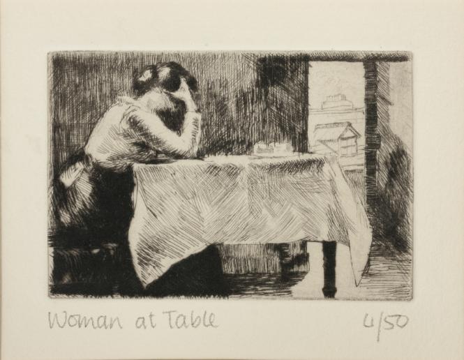 Woman at a Table 4/50