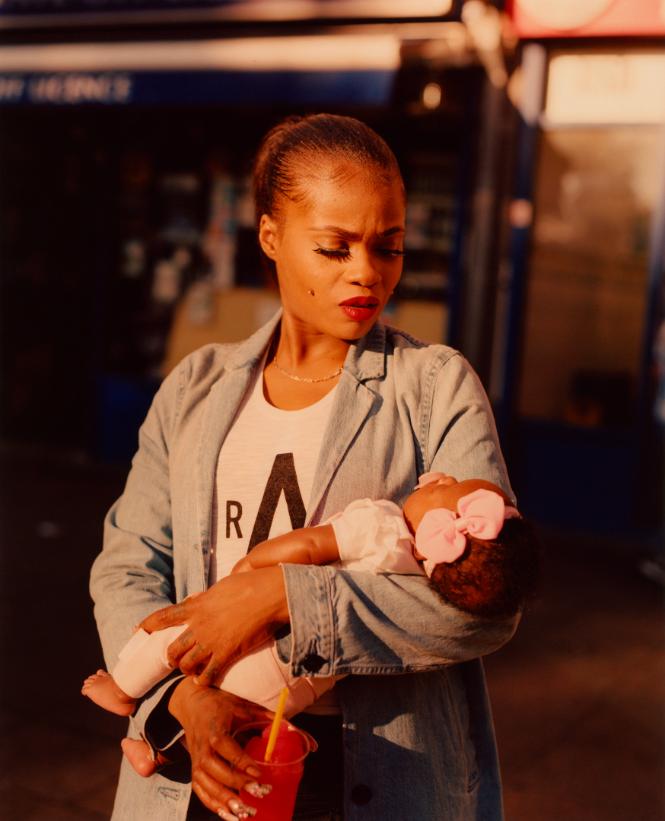 Cybil McCaddy with Daughter Lulu